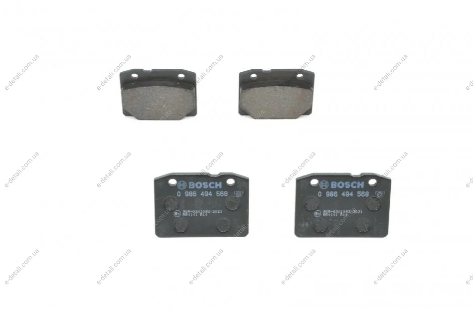 Колодки тормозные (передние) Lada 2101/2102/2103/2104/2105/2106/2107 70-12 BOSCH 0986494568 (фото 1)