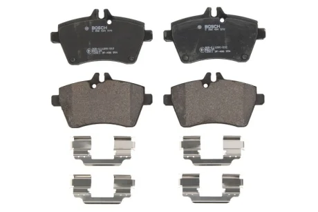 Колодки тормозные (передние) MB A-class (W169) 04-12/B-class (W245) 05-11 BOSCH 0986494570