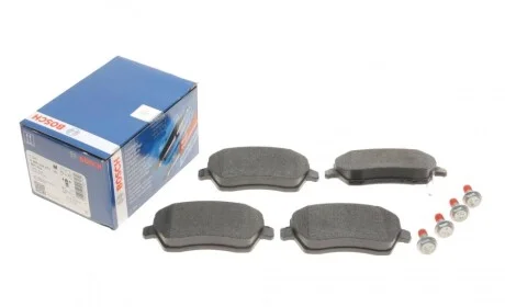 Колодки гальмівні (передні) Nissan Micra 10-/Note 13-/Tiida 07- BOSCH 0 986 494 573