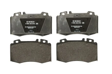 Колодки гальмівні (передні) MB C-class (W203)/E-class (W211)/S-class (W220) 00-09 BOSCH 0 986 494 576