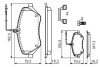 Гальмівні колодки, дискові BOSCH 0986494585 (фото 7)