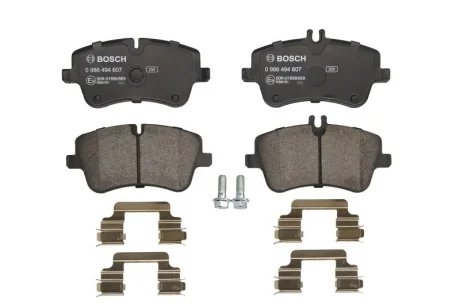 Гальмівні колодки, дискові BOSCH 0986494607