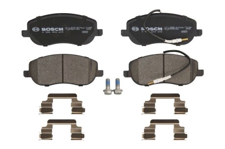 Гальмівні колодки, дискові BOSCH 0986494615