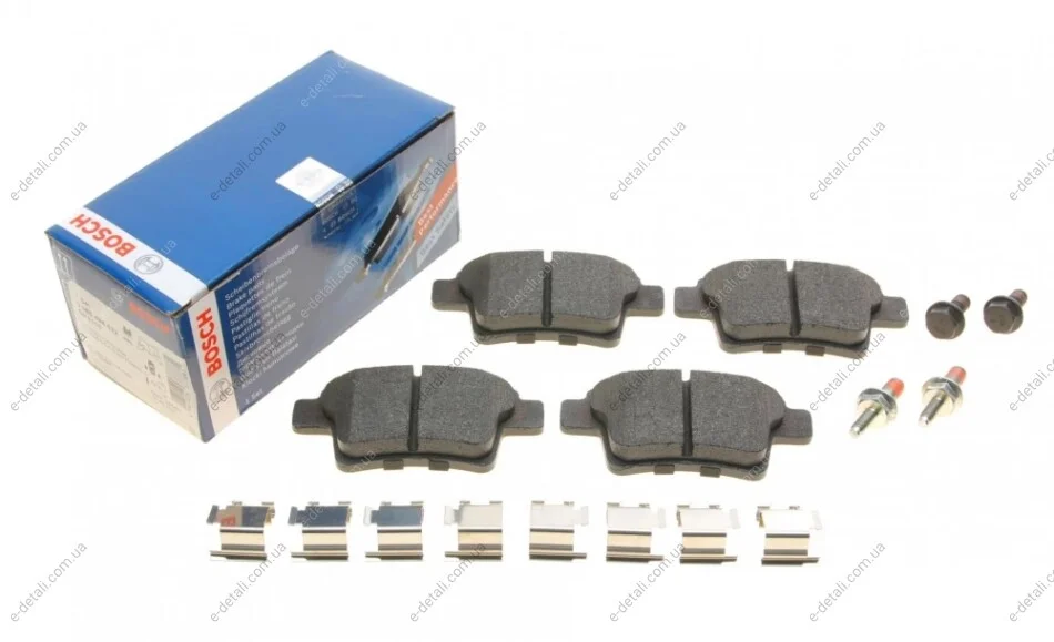 Колодки тормозные (задние) Citroen C4 06-13 BOSCH 0 986 494 622 (фото 1)