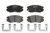 Гальмівні колодки, дискові BOSCH 0986494632 (фото 2)