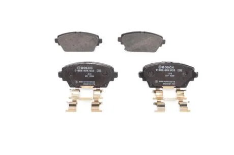 Гальмівні колодки, дискові BOSCH 0986494633