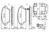 Гальмівні колодки, дискові BOSCH 0986494633 (фото 7)