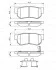 Колодки тормозные (задние) Hyundai Sonata 05-10 BOSCH 0986494635 (фото 1)