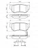 Колодки тормозные (задние) Hyundai Sonata 05-10 BOSCH 0986494635 (фото 2)