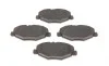 Колодки тормозные (передние) MB E-class (W211/S211) 02-09 (+датчики) (с прижимной пластиной) BOSCH 0 986 494 647 (фото 16)