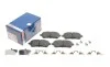Колодки гальмівні (передні) Ford Fiesta 08-/Mazda 2 07-15 (з прижимною пластиною) BOSCH 0 986 494 652 (фото 1)
