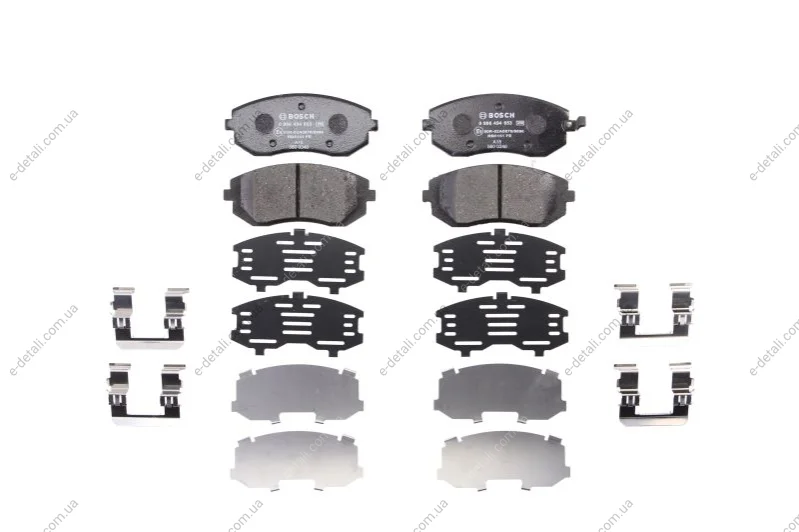 Гальмівні колодки, дискові BOSCH 0986494653 (фото 1)