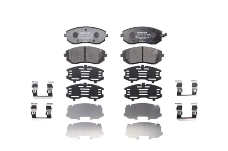 Гальмівні колодки, дискові BOSCH 0986494653
