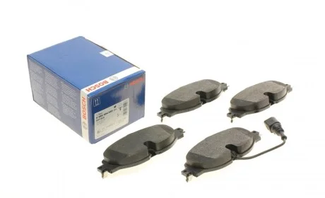 Колодки тормозные (передние) Audi A3/Q2/Q3/Seat/Skoda Octavia/Kodiaq/VW Golf/Passat B8 12- (+датчик) BOSCH 0 986 494 660