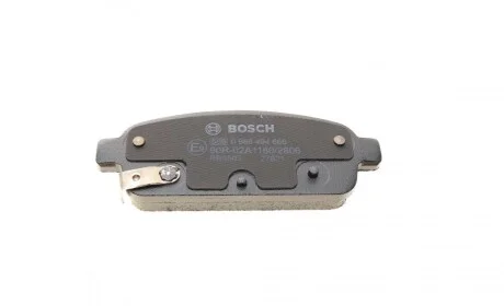 Колодки тормозные (задние) Opel Astra J 09 - R16 (Ate) BOSCH 0 986 494 666