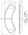 Тормозные колодки дисковые BOSCH 0986494677 (фото 2)