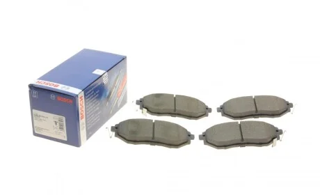 Колодки гальмівні (передні) Subaru Forester 08-/Legacy IV/V 03-14/Outback 03-/Impreza 12- BOSCH 0 986 494 679