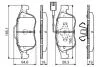 Гальмівні колодки дискові BOSCH 0986494680 (фото 7)