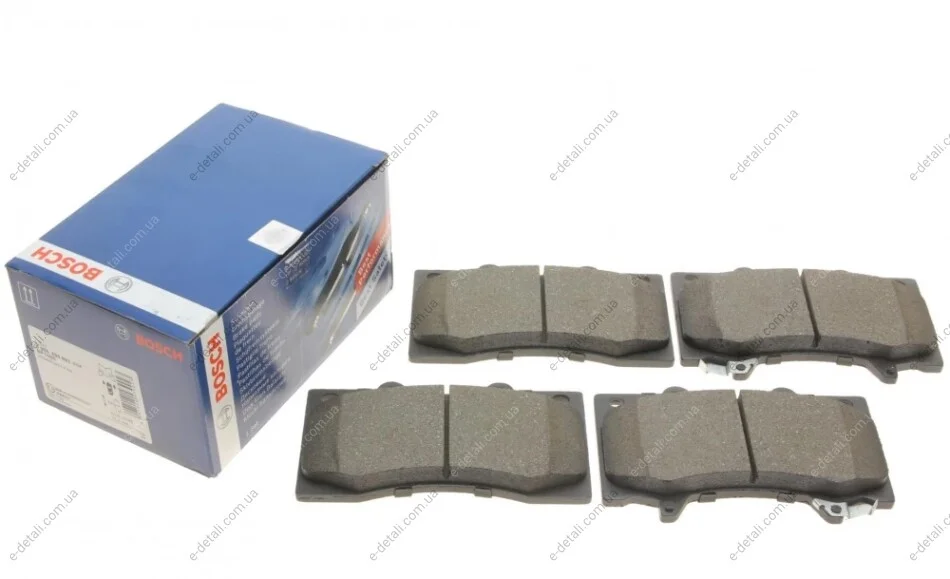 Колодки гальмівні (передні) Nissan Patrol 10- BOSCH 0 986 494 693 (фото 1)