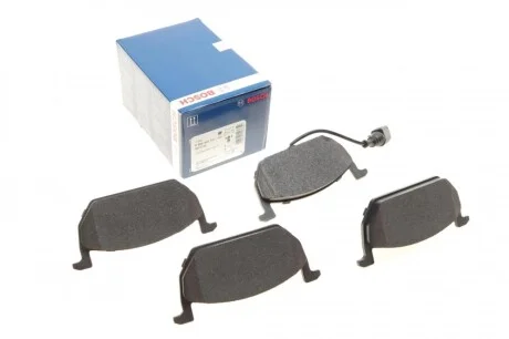 Колодки тормозные (передние) Audi A3/Seat Leon/Skoda Octavia IV/V/VW Golf VII 12- (+датчик) BOSCH 0 986 494 721