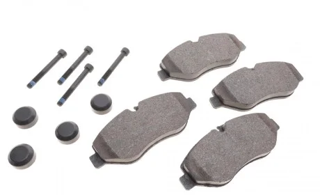 Колодки тормозные (передние) MB Sprinter (906,907,910)/VW Crafter 06-/MB Vito (W639) 03-/(W447) 14- BOSCH 0 986 494 728