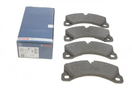 Колодки тормозные (передние) Porsche Cayenne 02-/Macan 14-/Panamera 10-16/VW Touareg 02- BOSCH 0 986 494 757