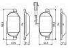 Колодки гальмівні дискові BOSCH 0986494776 (фото 7)