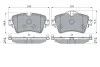 Гальмівні колодки, дискові BOSCH 0986494809 (фото 1)