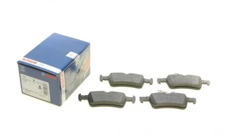 Колодки тормозные (задние) Citroen Berlingo 18-/Peugeot 308 1.6 HDi 14- BOSCH 0 986 494 811