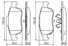 Колодки тормозные (передние) Fiat 500X/Jeep Renegade 14- BOSCH 0 986 494 826 (фото 4)