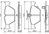 Колодки гальмівні дискові BOSCH 0 986 494 836 (фото 6)