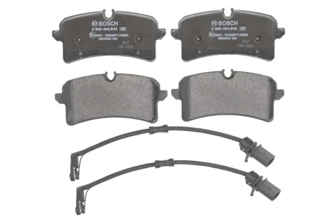 Колодки тормозные (задние) Audi A6 13-/A7 13-/Porsche Macan 14- BOSCH 0986494842