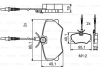 ,гальмівні колодки перед. PEUGEOT 306, 405 1,6-2,0 92-97 BOSCH 0986494849 (фото 1)
