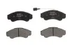 Колодки тормозные (передние) Citroen Jumper 99-06/Fiat Ducato 00-/Peugeot Boxer 97-09 (+датчик) BOSCH 0986494850 (фото 1)