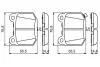 Гальмівні колодки дискові BOSCH 0986494865 (фото 7)