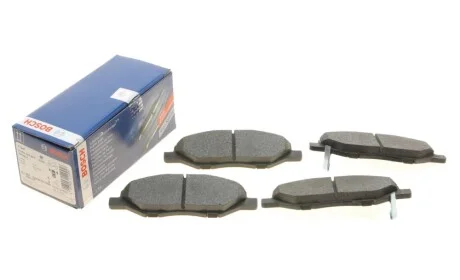 Колодки тормозные (передние) Nissan Micra II/III/Note/Tiida 04-13 BOSCH 0 986 494 867