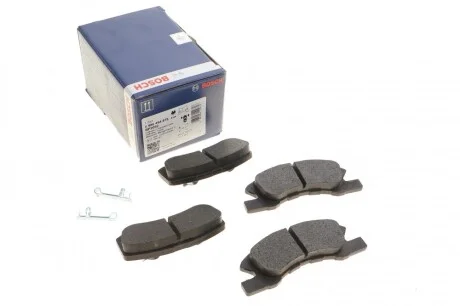 Колодки тормозные (передние) Mitsubishi Mirage 12- (с датчиком) BOSCH 0 986 494 878
