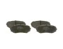Колодки тормозные (передние) Mazda CX-7 2.2-3.7 06- BOSCH 0 986 494 879 (фото 2)