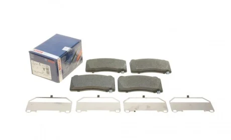 Колодки тормозные (передние) Cadillac Ats/Cts/Opel Astra/Tesla Model S/X 03- BOSCH 0 986 494 880