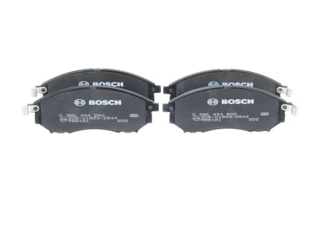 Гальмівні колодки, дискові BOSCH 0986494890