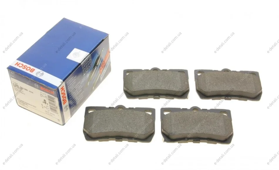 Колодки тормозные (задние) Lexus GS/IS II/IS C 05- BOSCH 0 986 494 891 (фото 1)