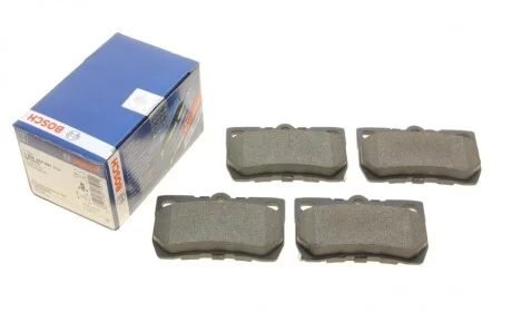 Колодки тормозные (задние) Lexus GS/IS II/IS C 05- BOSCH 0 986 494 891