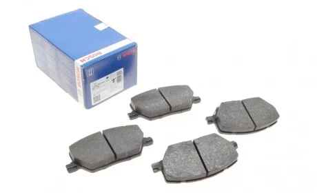 Колодки гальмівні (передні) Fiat 500X 1.4-1.6/1.6-2.0D 14-/ Jeep Renegade1.4-1.6/2.0CRD 14- BOSCH 0 986 494 941