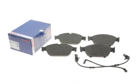 Колодки гальмівні (передні) Audi A6/A7/A8 10- (+датчики) BOSCH 0986494987