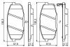 Тормозные колодки дисковые BOSCH 0986494995 (фото 11)