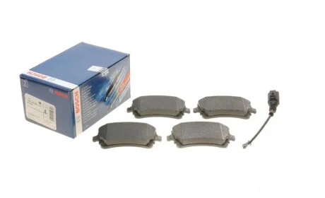 Колодки гальмівні (задні) VW T5 03- (Lucas) (з датчиком) BOSCH 0 986 495 094