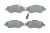 Колодки гальмівні (передні) Citroen Nemo 10-/Peugeot Bipper/Fiat 500/500C 08-/Punto 12- (+датчики) BOSCH 0986495097 (фото 1)