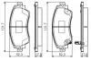 Комплект гальмівних колодок BOSCH 0986495132 (фото 4)