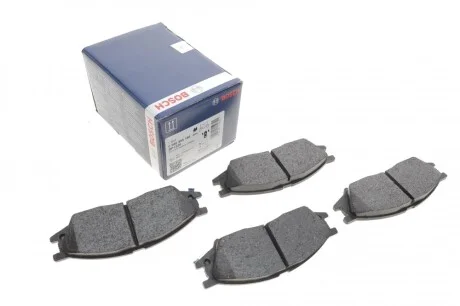 Колодки тормозные (передние) Nissan Almera II 02-/Sunny 00-03 BOSCH 0986495146