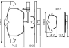 Гальмівні колодки дискові BOSCH 0 986 495 232 (фото 3)